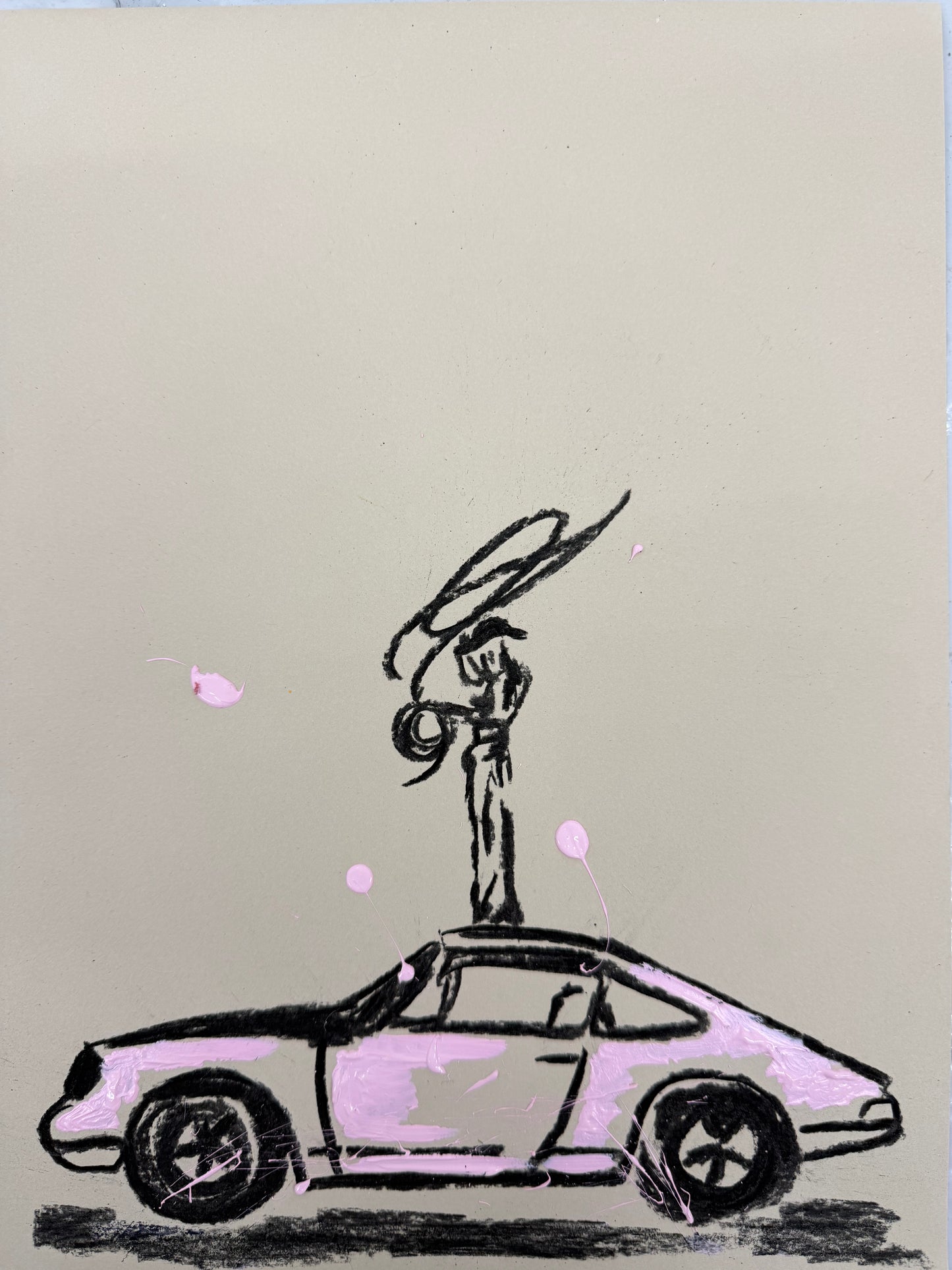 VAMOS A LA PLAYA SKETCH PINK