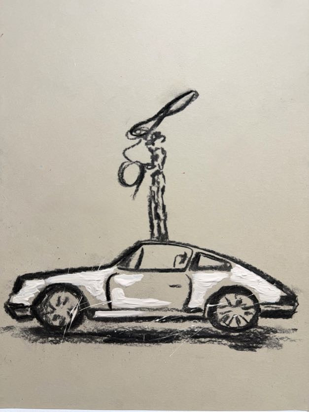 VAMOS A LA PLAYA SKETCH WHITE