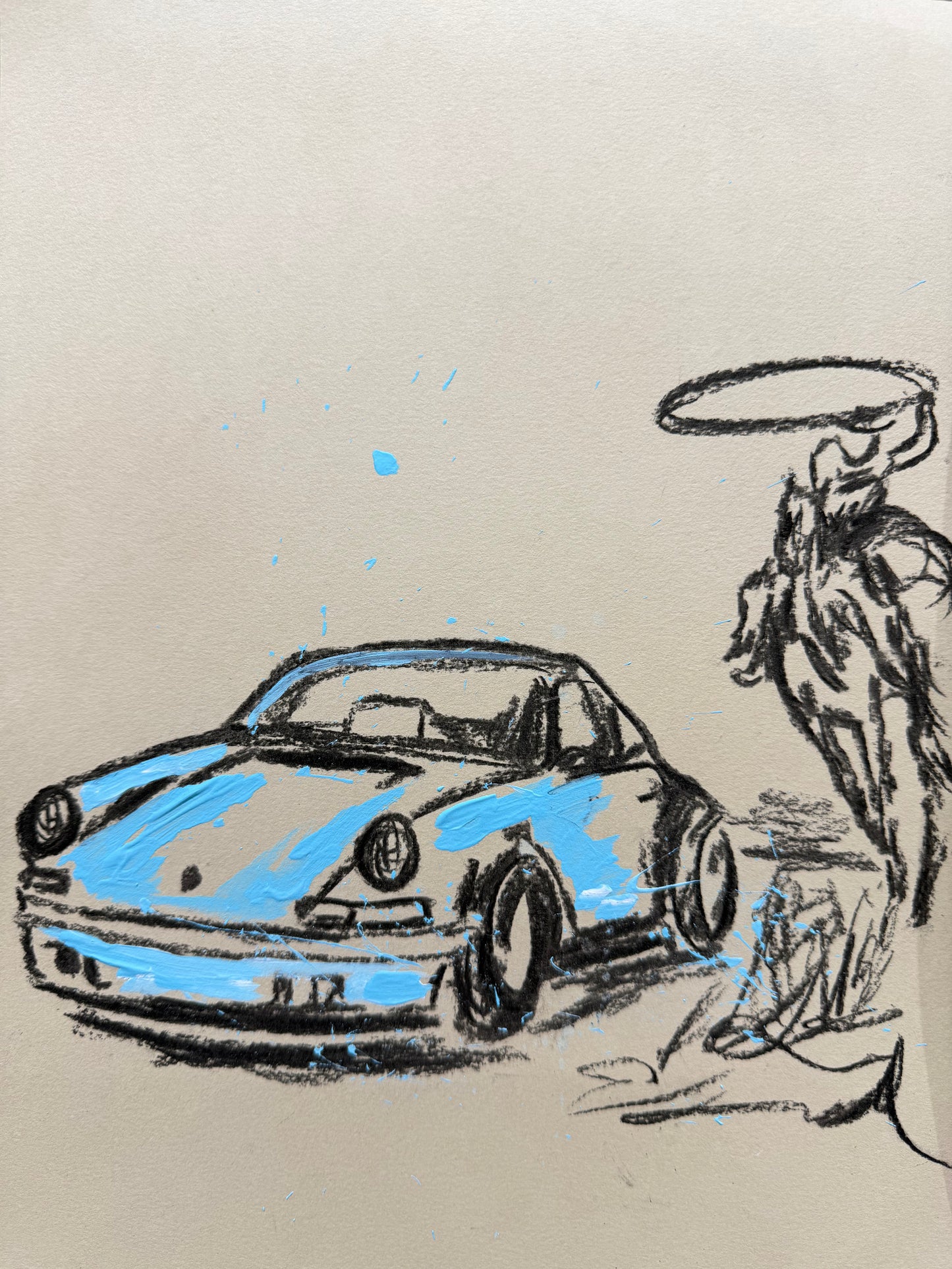 ROPIN' MY 911 BLUE