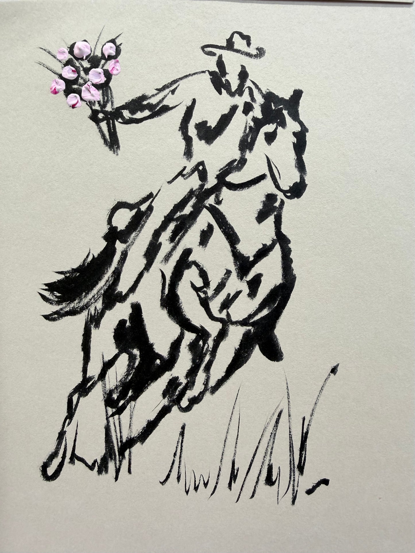 HOWDY COMPADRE PINK ROSES