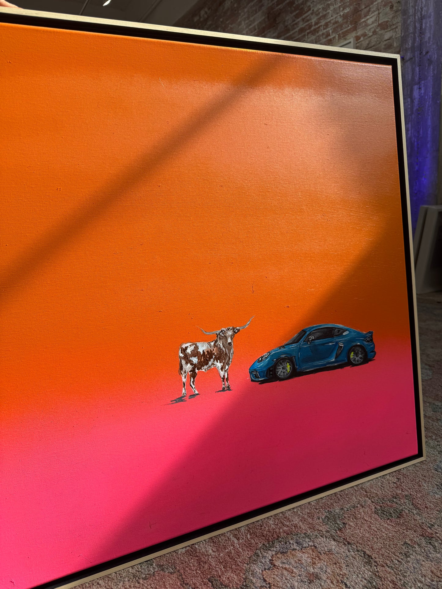 WELCOME TO TEXAS PRINT BLUE