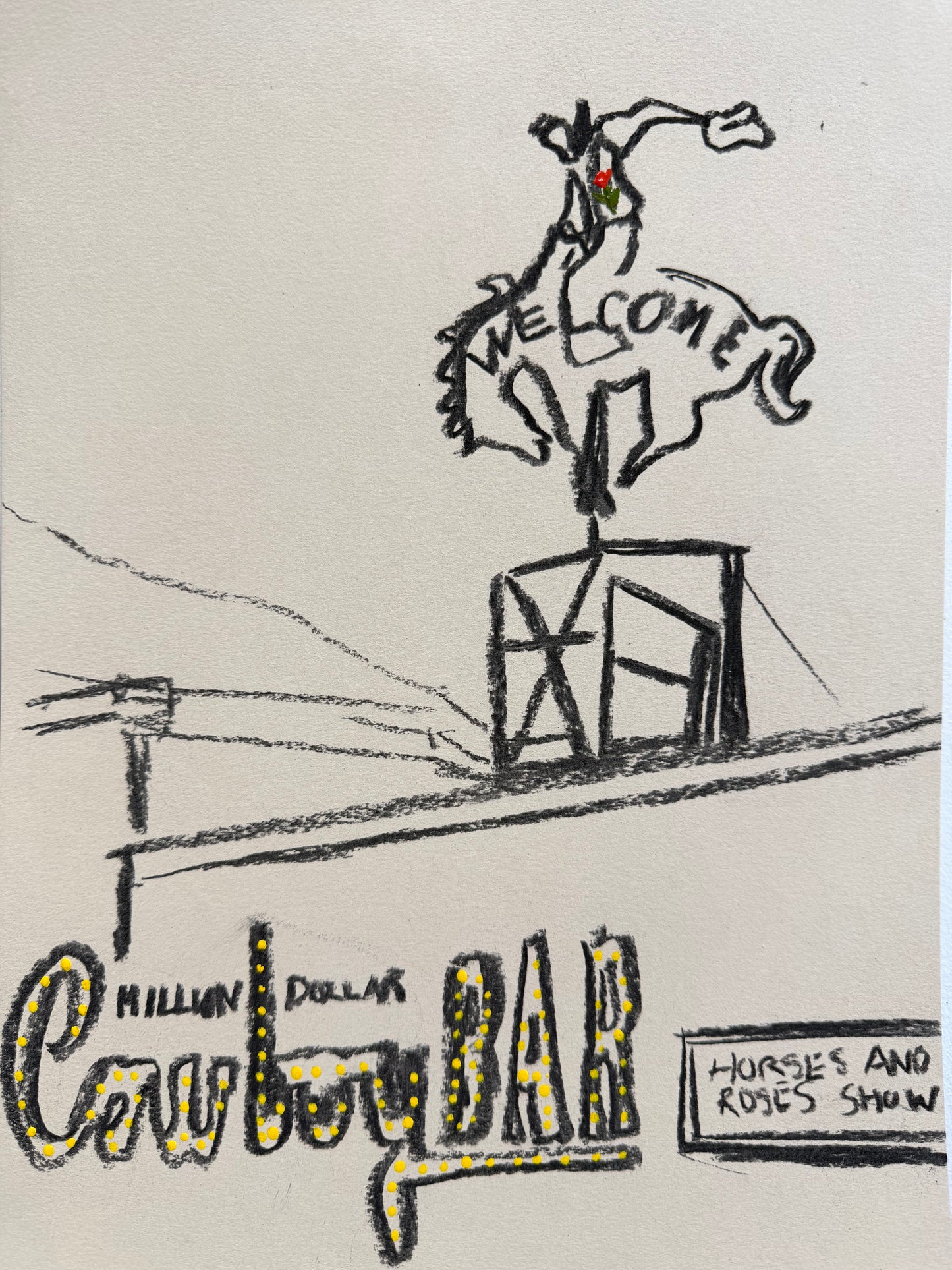 MILLION DOLLAR COWBOY BAR-ROSE