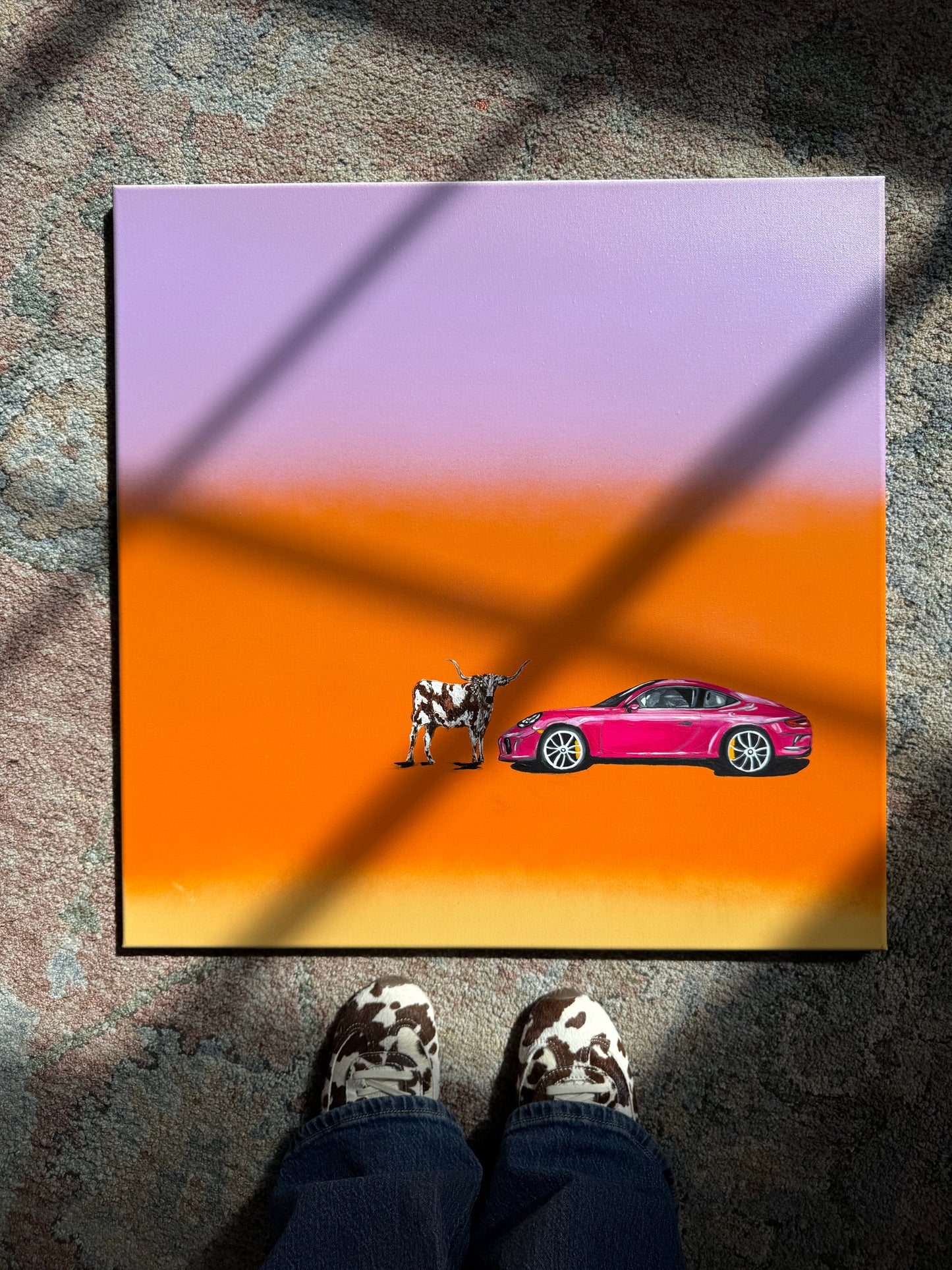 WELCOME TO TEXAS PRINT PINK