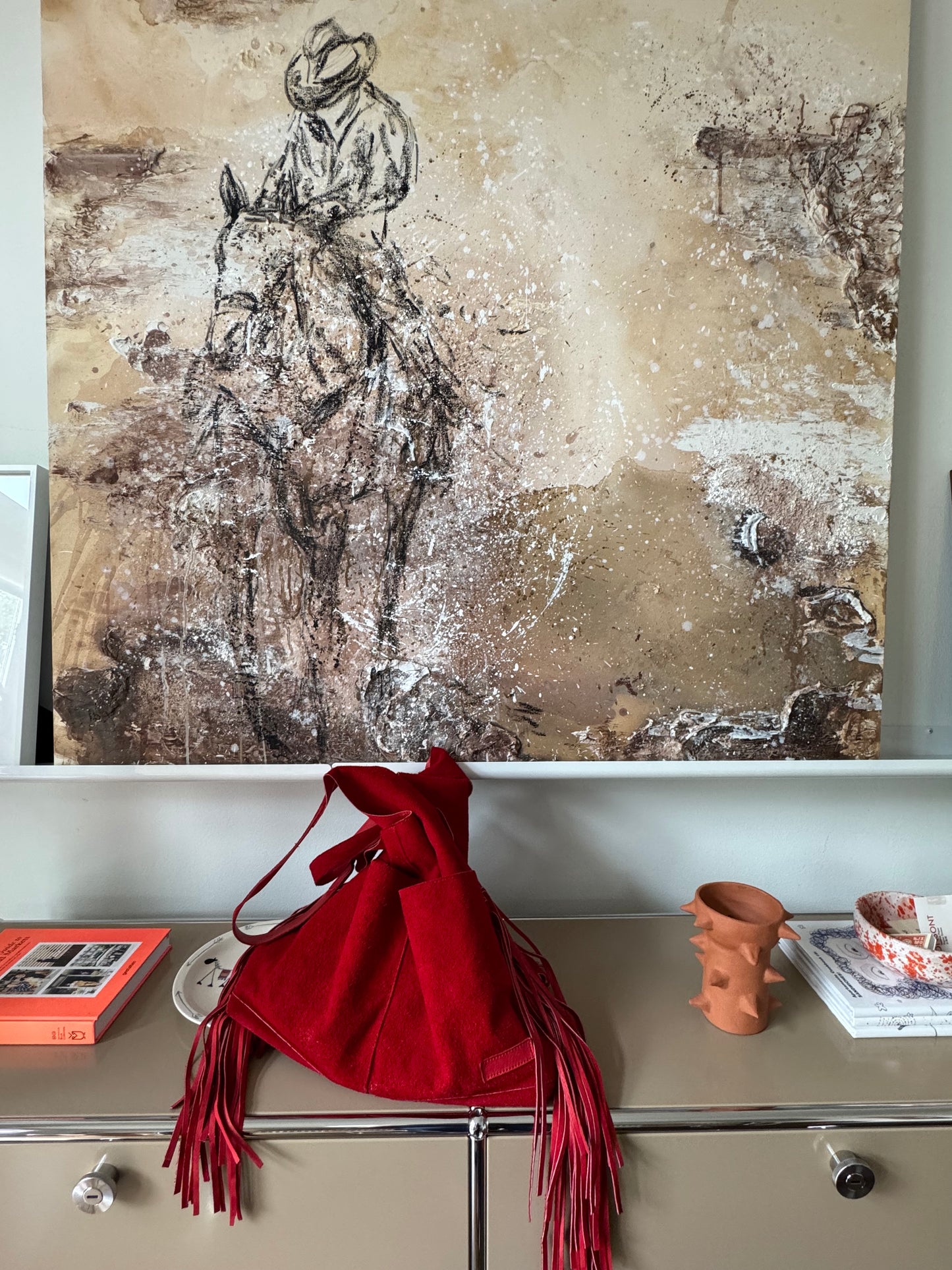 THE SUEDE BAG