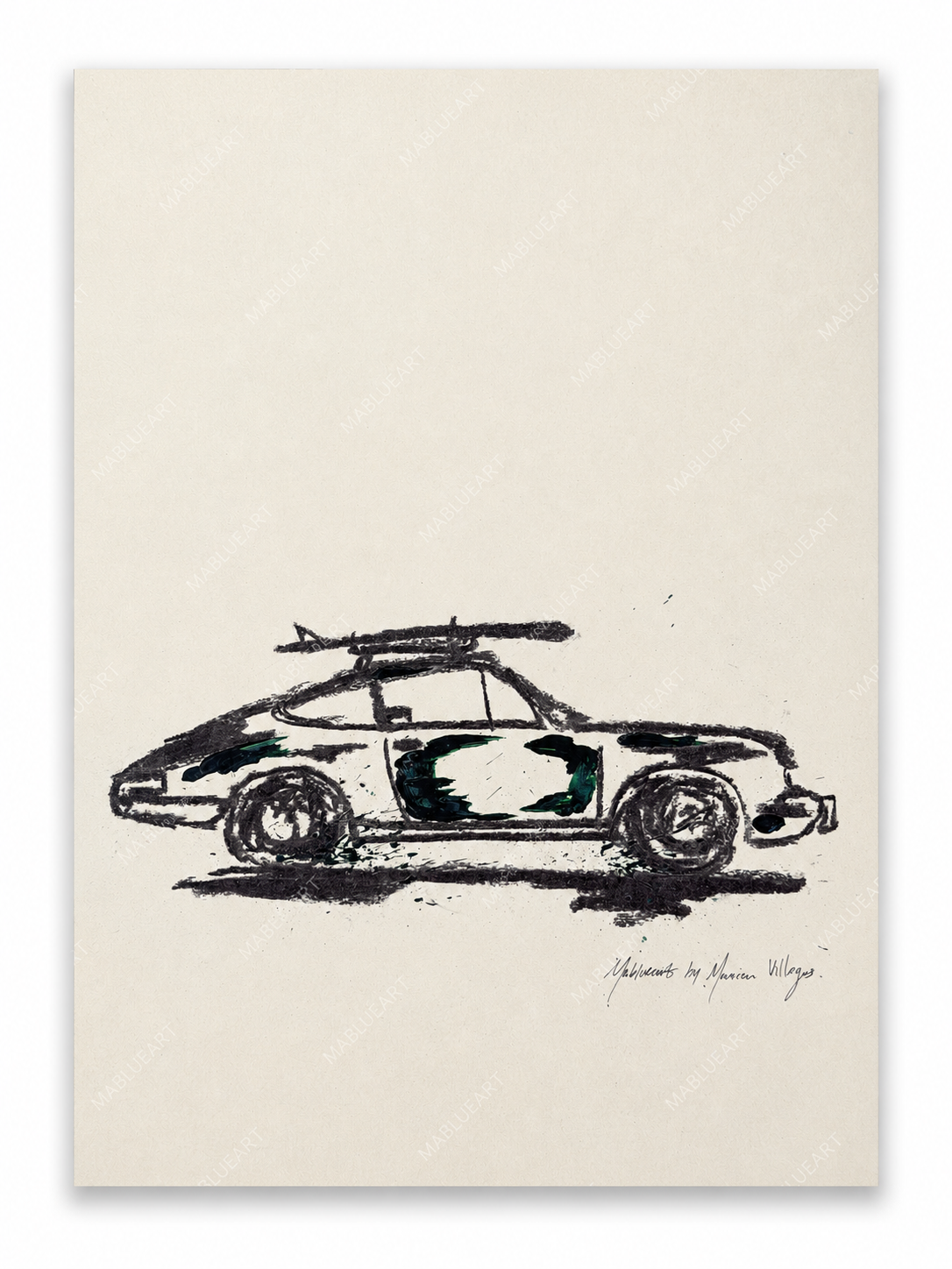 GREEN SUMMER SKETCH