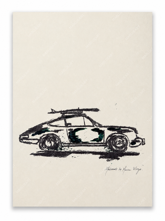 GREEN SUMMER SKETCH