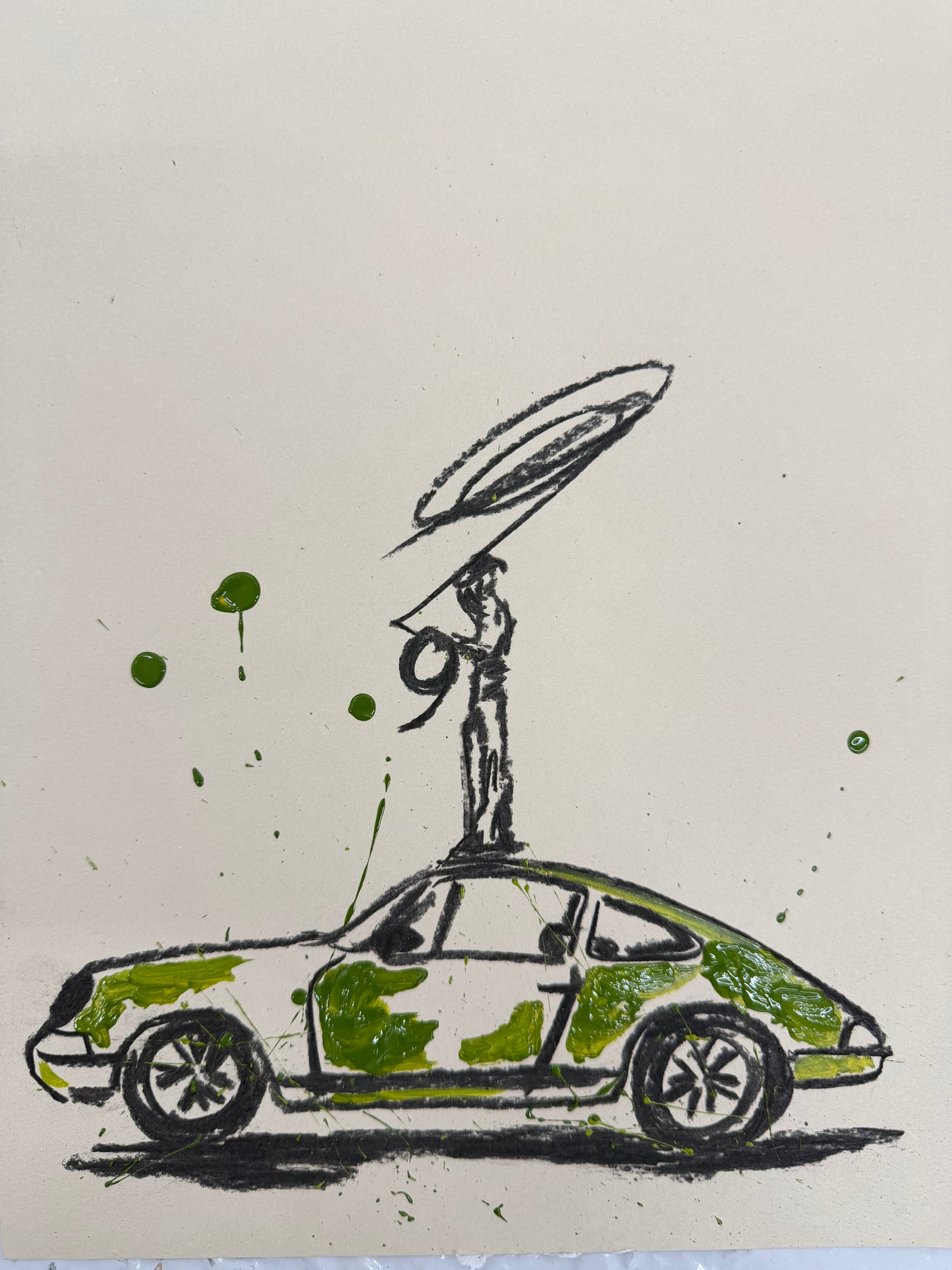 VAMOS A LA PLAYA SKETCH GREEN