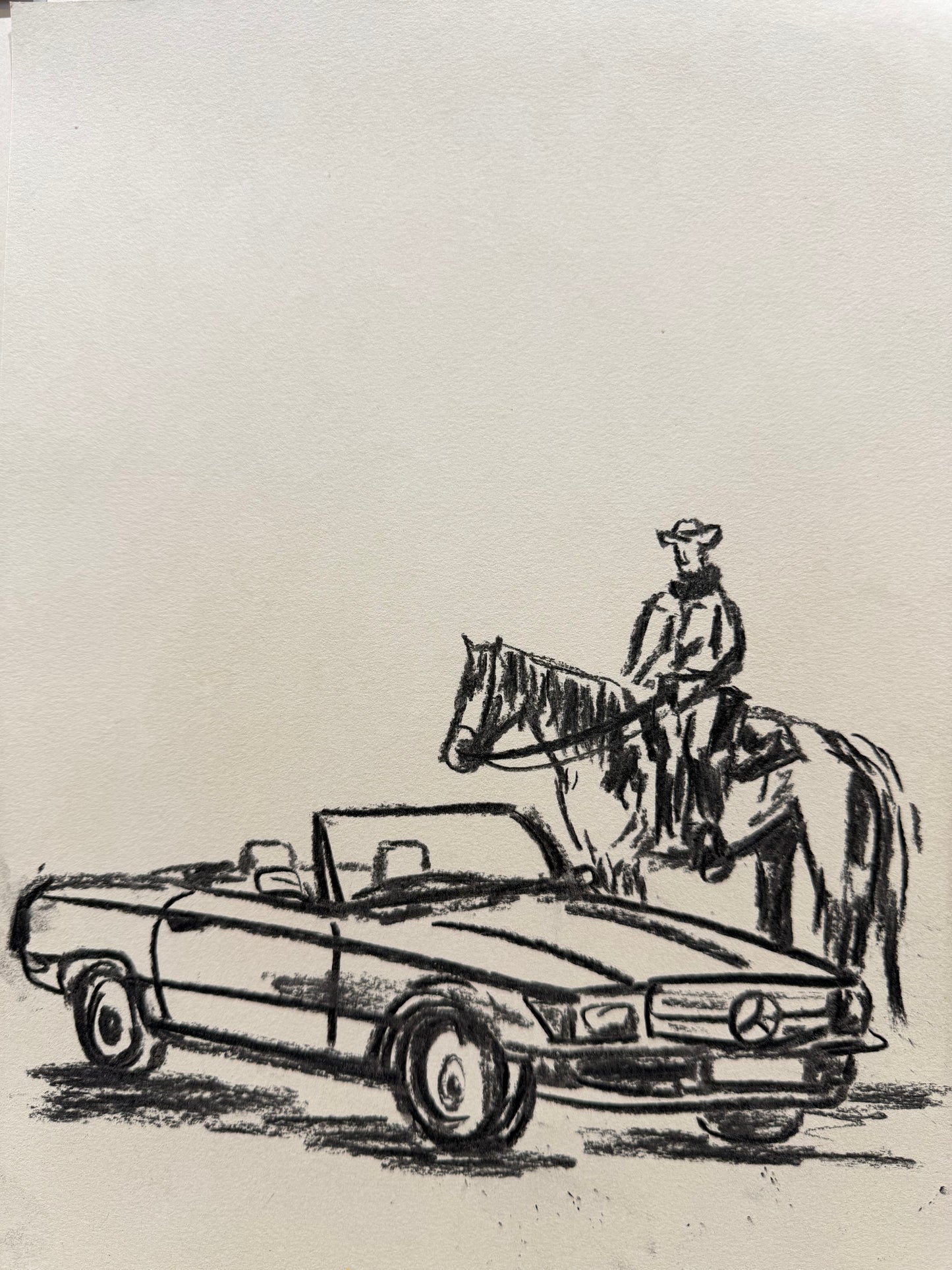 COWBOY MEETS PORSCHE