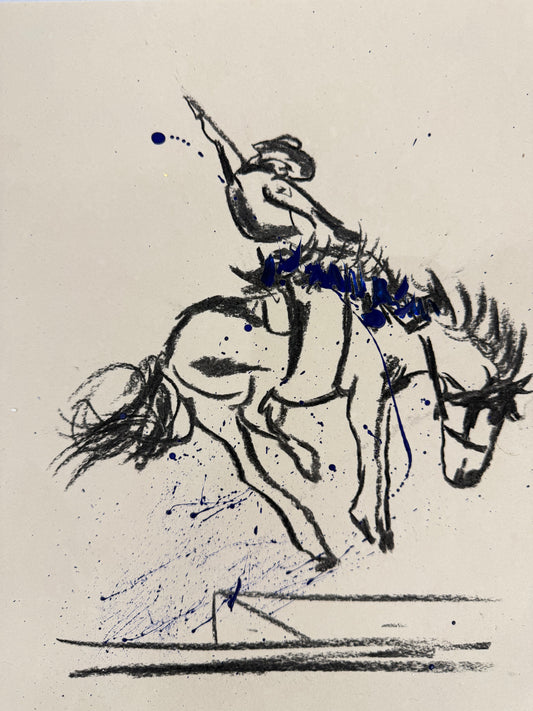 RODEO IN BLUE