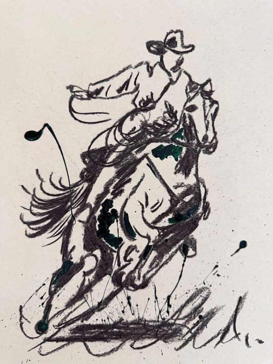 HOWDY COMPADRE GREEN PORSCHE