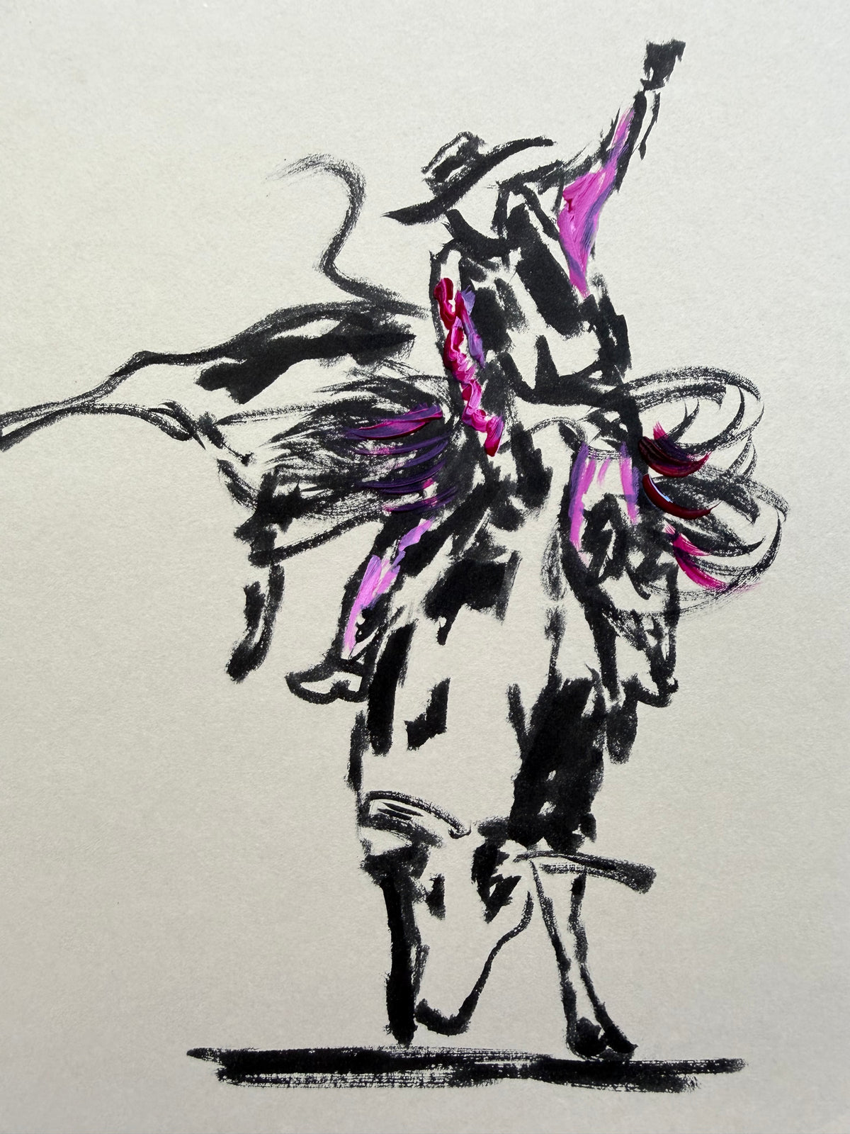 Horses and Roses
