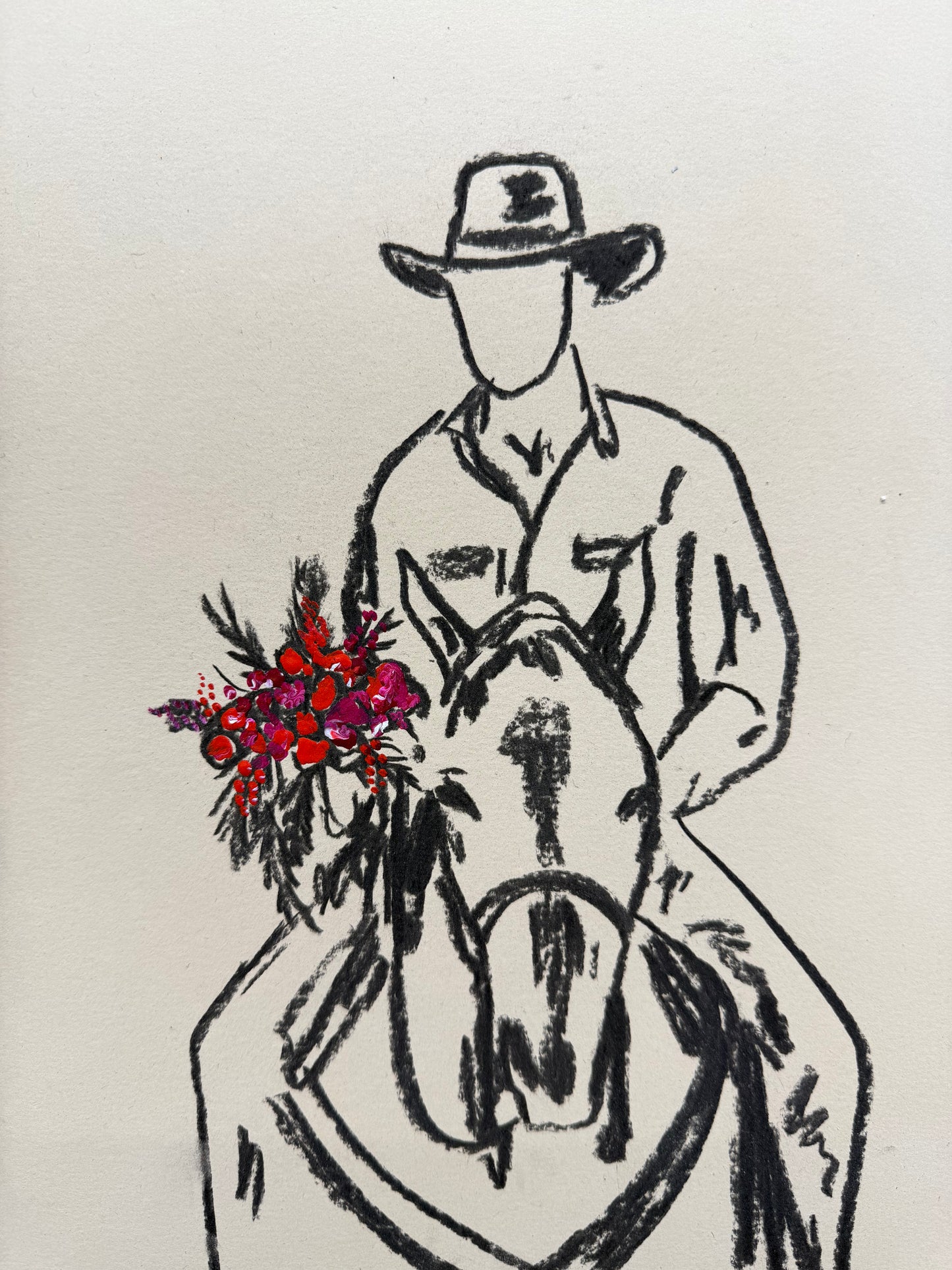 I WAS THINKING ABOUT YOU- RED ROSES