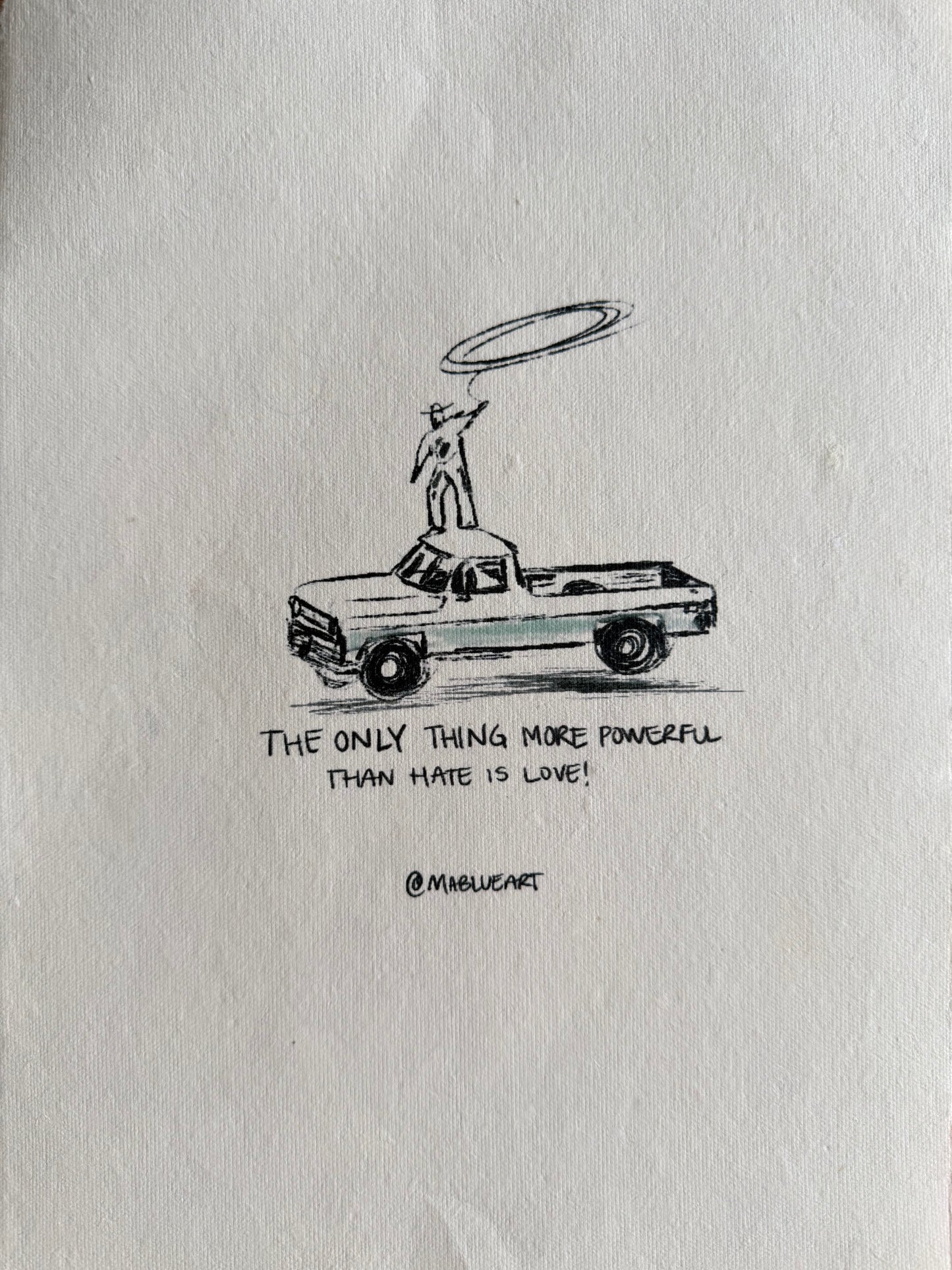 BENITO ROPIN' A DREAM- PRINT