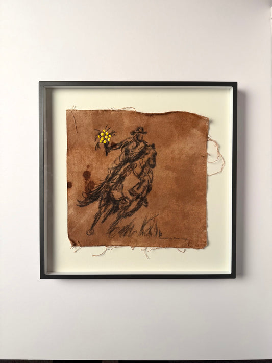 HOWDY COMPADRE YELLOW ROSE - Coffee drenched