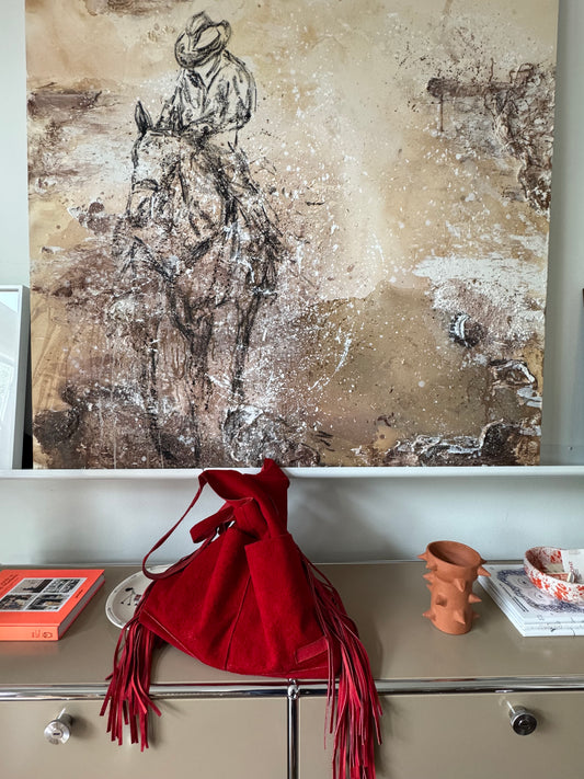 THE SUEDE BAG