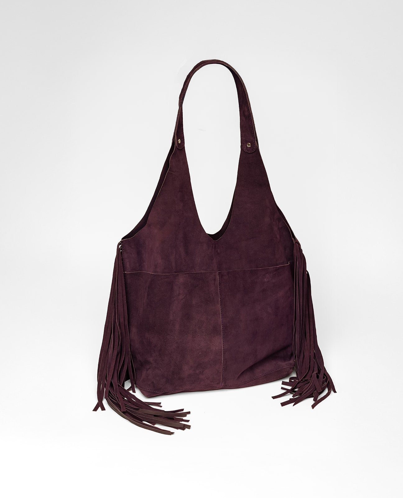 Howdy Bag Dusty lavender suede