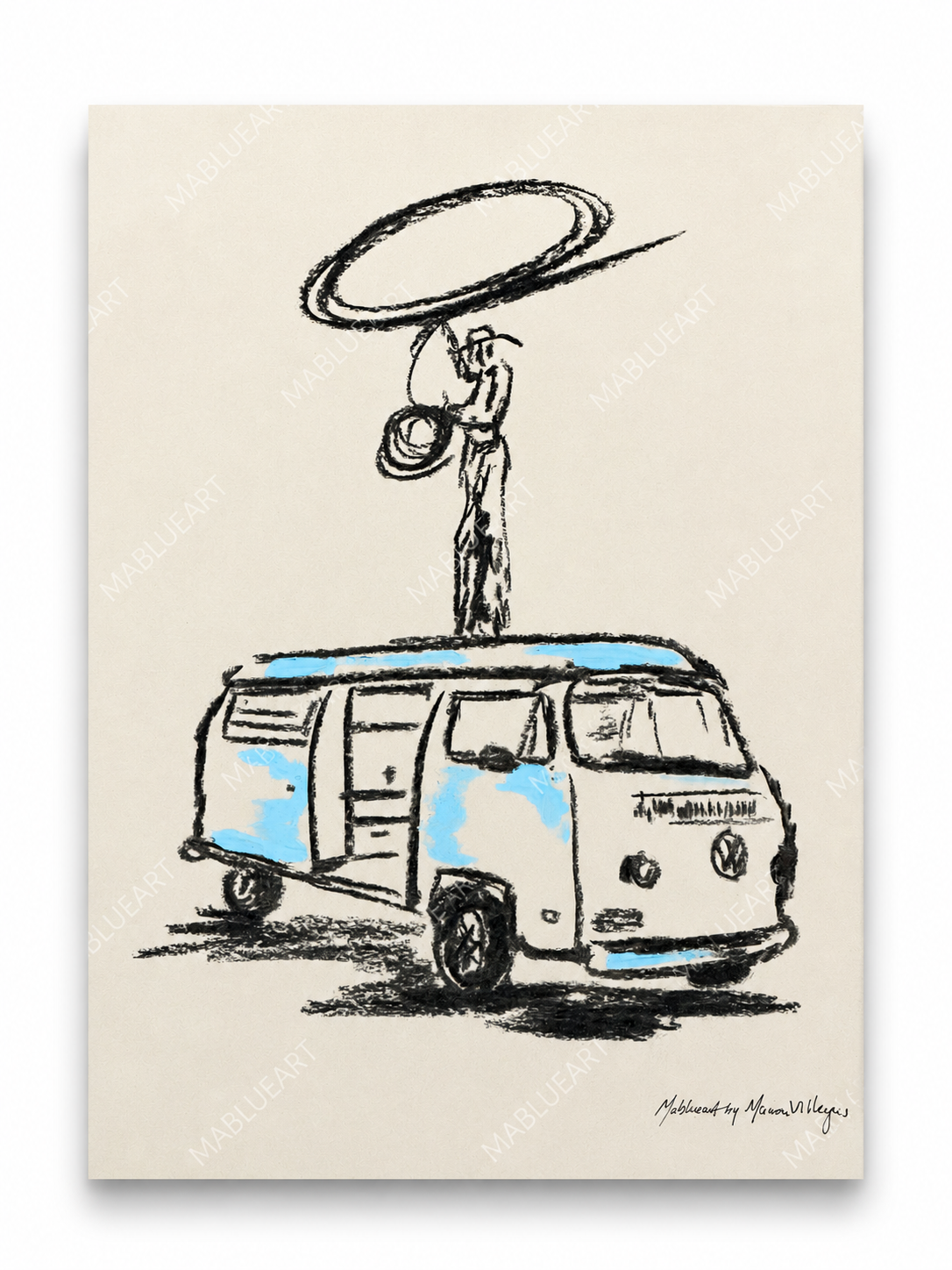 VAMOS A LA PLAYA - CALIFORNIA EDITION SKETCH
